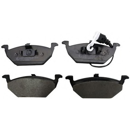 Photo Brake Pad Set, disc brake DENCKERMANN B110690