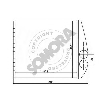 Фото Теплообменник, отопление салона SOMORA 212550