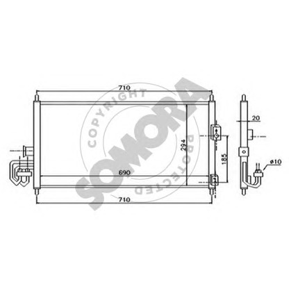 Photo Condenser, air conditioning SOMORA 193460