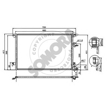 Photo Condenser, air conditioning SOMORA 271360A