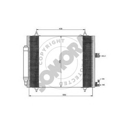 Photo Condenser, air conditioning SOMORA 085260A