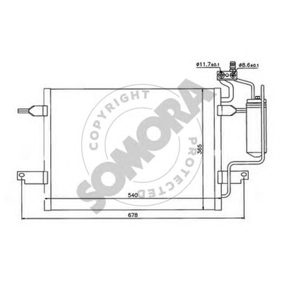 Photo Condenser, air conditioning SOMORA 216060