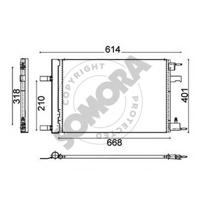 Photo Condenser, air conditioning SOMORA 212060A