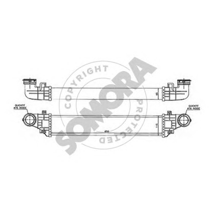 Photo Intercooler, charger SOMORA 170845