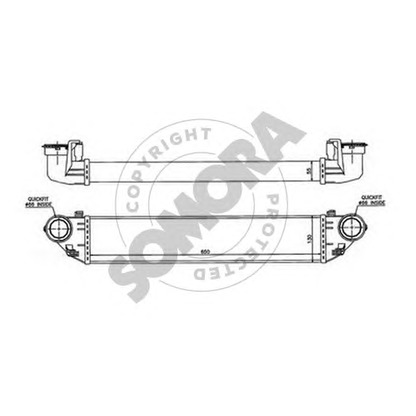 Foto Intercooler SOMORA 171345