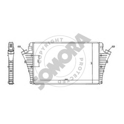 Foto Intercooler SOMORA 210645A