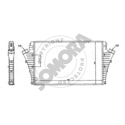 Photo Intercooler, échangeur SOMORA 271345