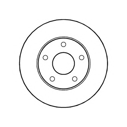 Photo Brake Disc NATIONAL NBD026