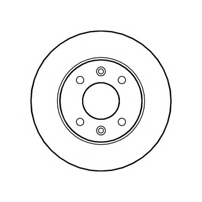 Photo Brake Disc NATIONAL NBD034