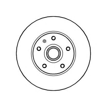 Фото Тормозной диск NATIONAL NBD086