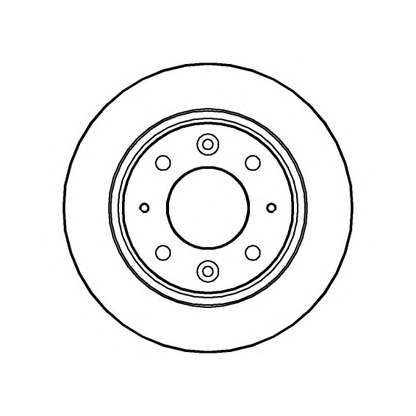 Photo Brake Disc NATIONAL NBD1022