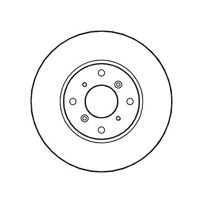 Photo Brake Disc NATIONAL NBD1039