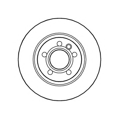 Photo Brake Disc NATIONAL NBD1075