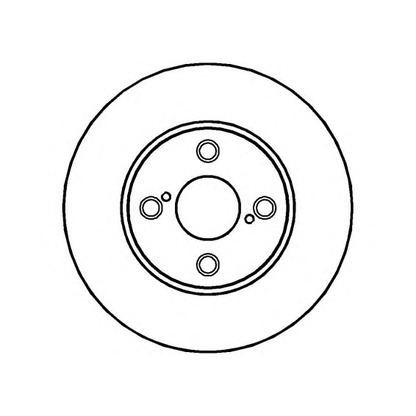 Photo Brake Disc NATIONAL NBD1207