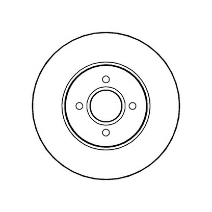 Photo Brake Disc NATIONAL NBD1214