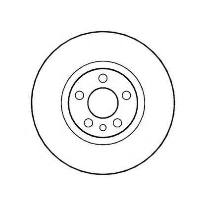 Photo Brake Disc NATIONAL NBD1221