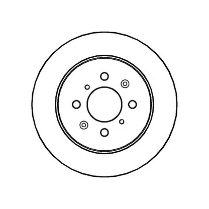 Photo Brake Disc NATIONAL NBD1224