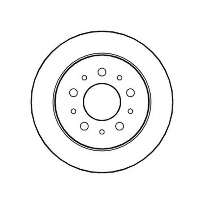 Фото Тормозной диск NATIONAL NBD1257