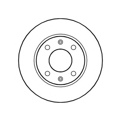 Photo Brake Disc NATIONAL NBD126