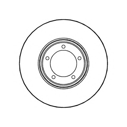 Photo Brake Disc NATIONAL NBD1310