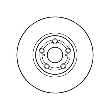 Photo Brake Disc NATIONAL NBD1324