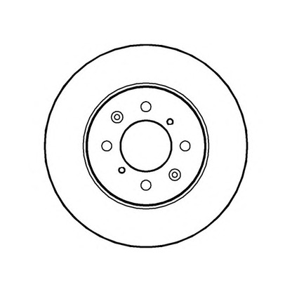 Photo Brake Disc NATIONAL NBD1368