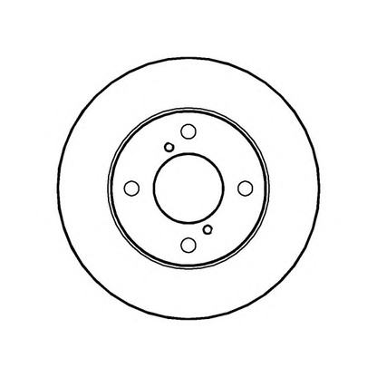 Photo Brake Disc NATIONAL NBD1374