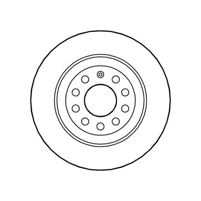 Photo Disque de frein NATIONAL NBD1381