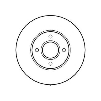 Photo Brake Disc NATIONAL NBD1384