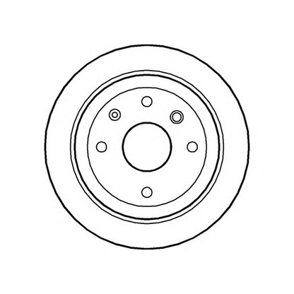 Photo Brake Disc NATIONAL NBD1462