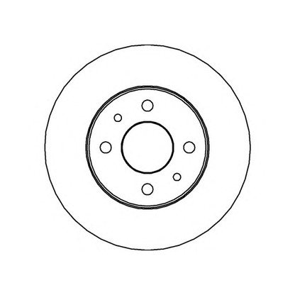 Photo Brake Disc NATIONAL NBD164