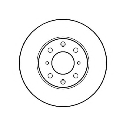Photo Disque de frein NATIONAL NBD168