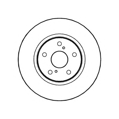 Photo Brake Disc NATIONAL NBD375