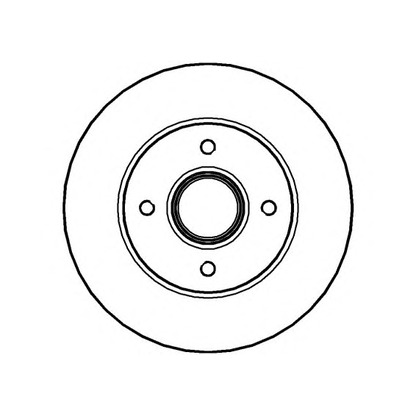 Photo Brake Disc NATIONAL NBD413