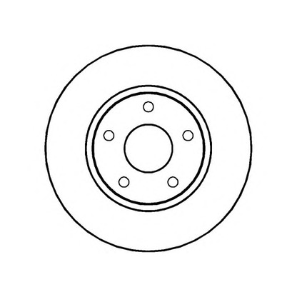 Photo Brake Disc NATIONAL NBD507