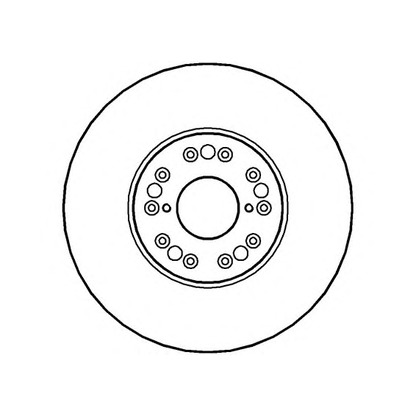 Photo Brake Disc NATIONAL NBD563