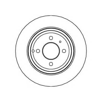 Фото Тормозной диск NATIONAL NBD570