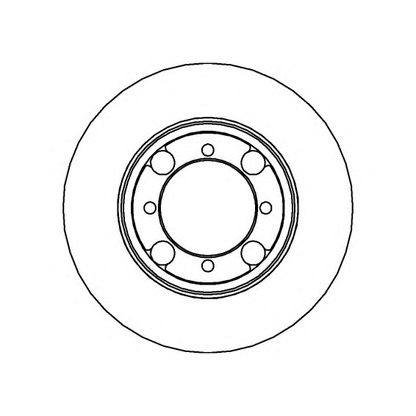 Фото Тормозной диск NATIONAL NBD587