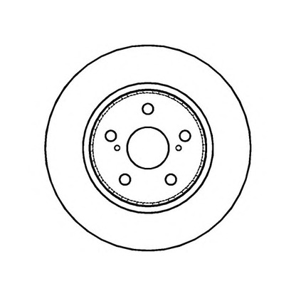 Photo Brake Disc NATIONAL NBD607