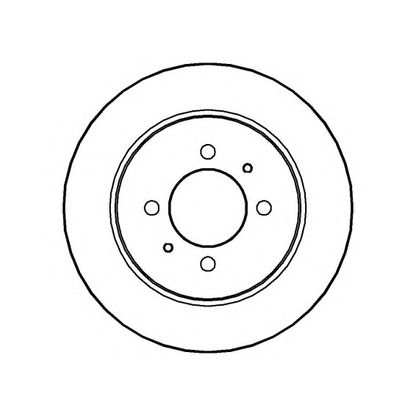 Photo Brake Disc NATIONAL NBD639