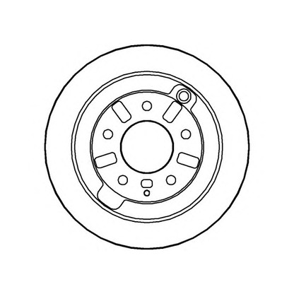 Photo Brake Disc NATIONAL NBD676