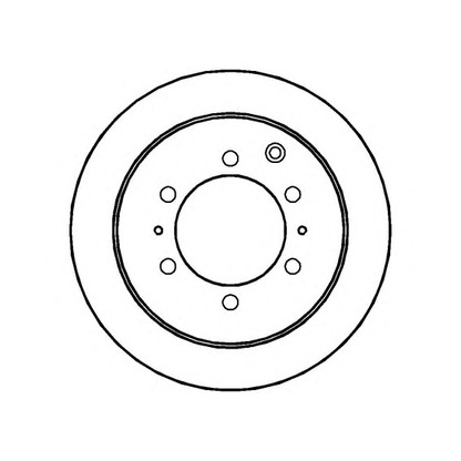 Photo Brake Disc NATIONAL NBD694