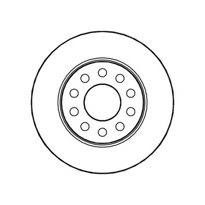 Zdjęcie Tarcza hamulcowa NATIONAL NBD711