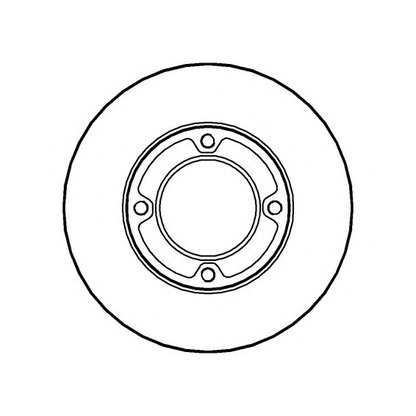 Zdjęcie Tarcza hamulcowa NATIONAL NBD795