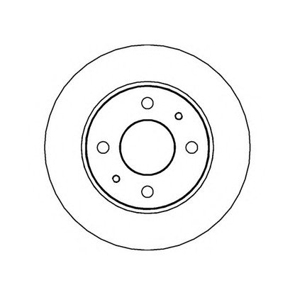 Фото Тормозной диск NATIONAL NBD823