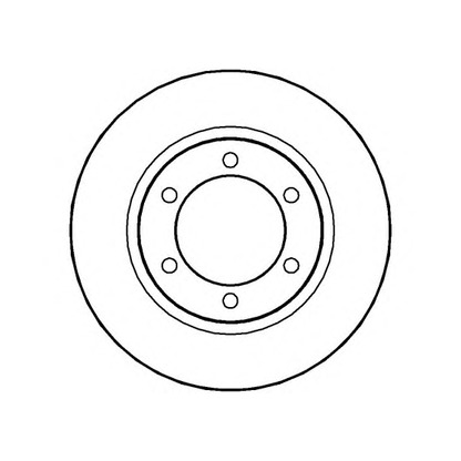 Photo Brake Disc NATIONAL NBD962