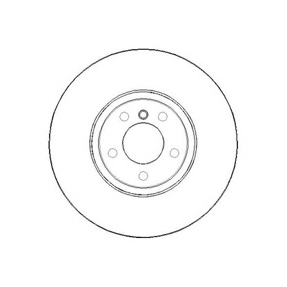 Photo Brake Disc NATIONAL NBD1525