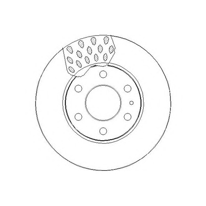 Фото Тормозной диск NATIONAL NBD1536