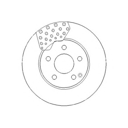 Photo Brake Disc NATIONAL NBD1550