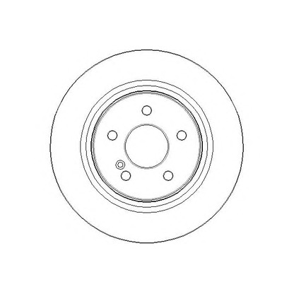 Фото Тормозной диск NATIONAL NBD1554